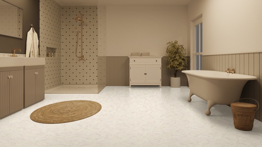 Ламинат quick-Step impressive дуб фантазийный светло-серый im3560