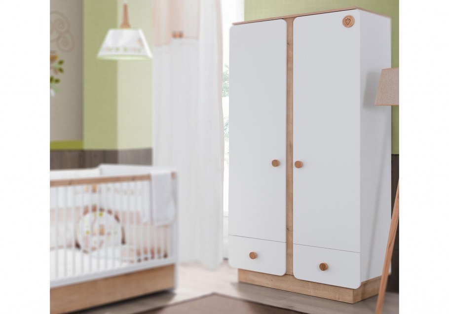 Шкаф 2х дверный Cilek Baby Safari