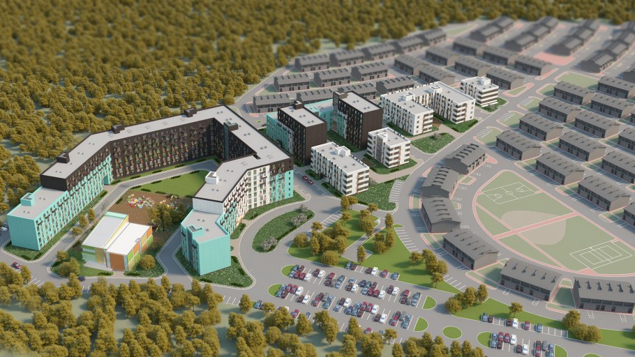 ЖК новое Бисерово 2 генплан