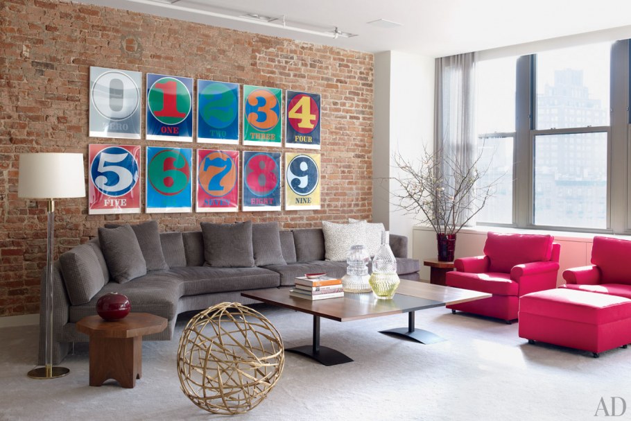 Картины поп-арт в интерьере