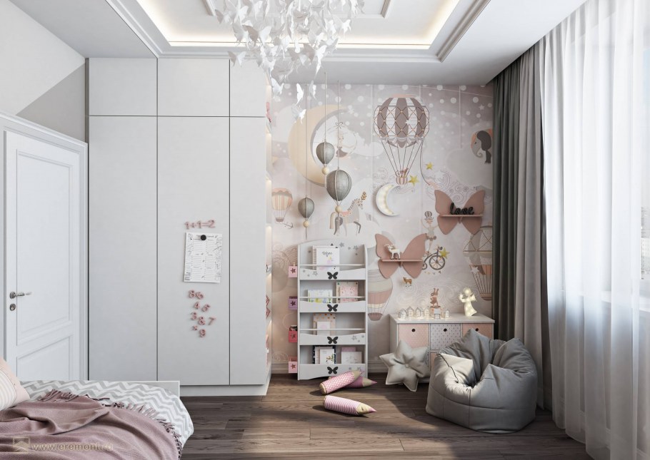 Комнаты для подростков девочек