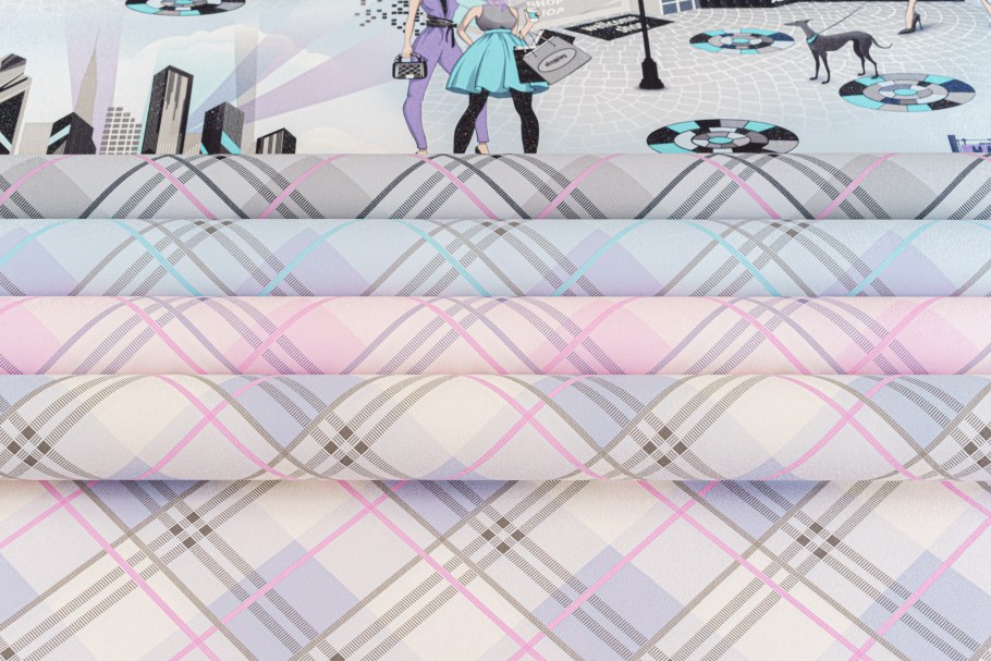 Обои в детскую девочке