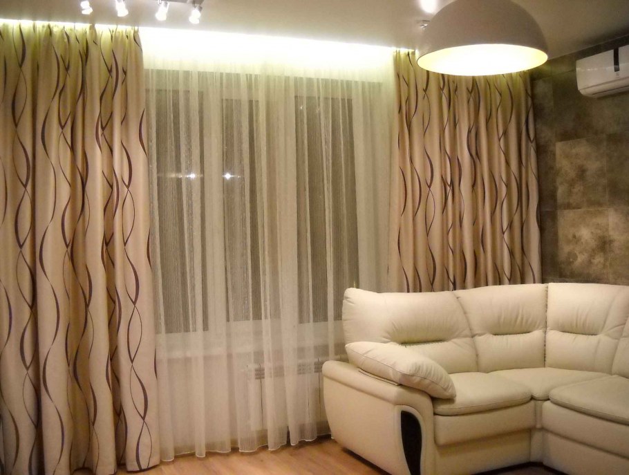 Шторы для гостиной потолочный карниз