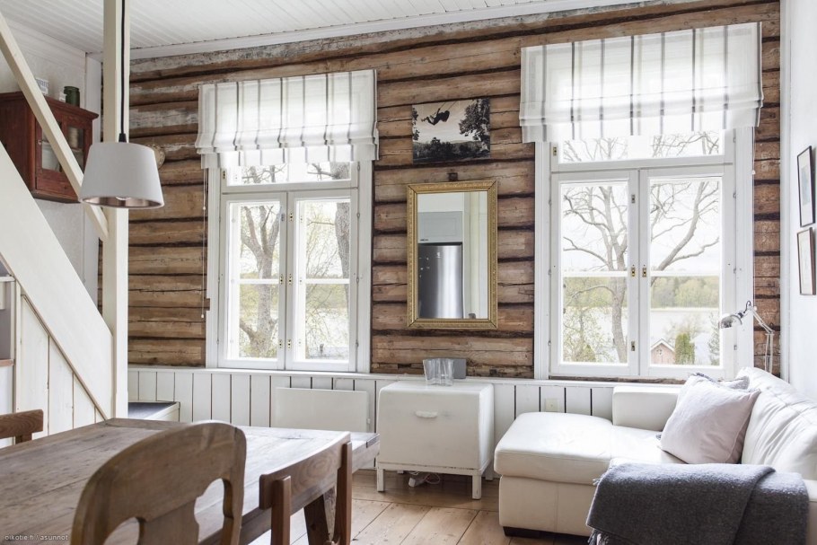 Интерьер финских деревянных домов