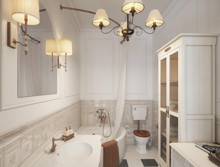 Ванна в стиле Прованс