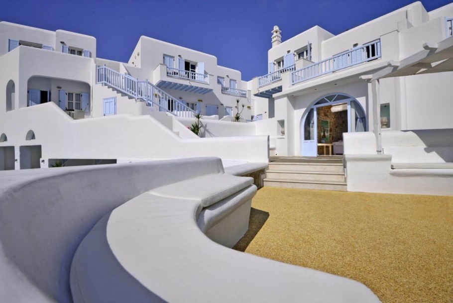 Остров Миконос архитектура