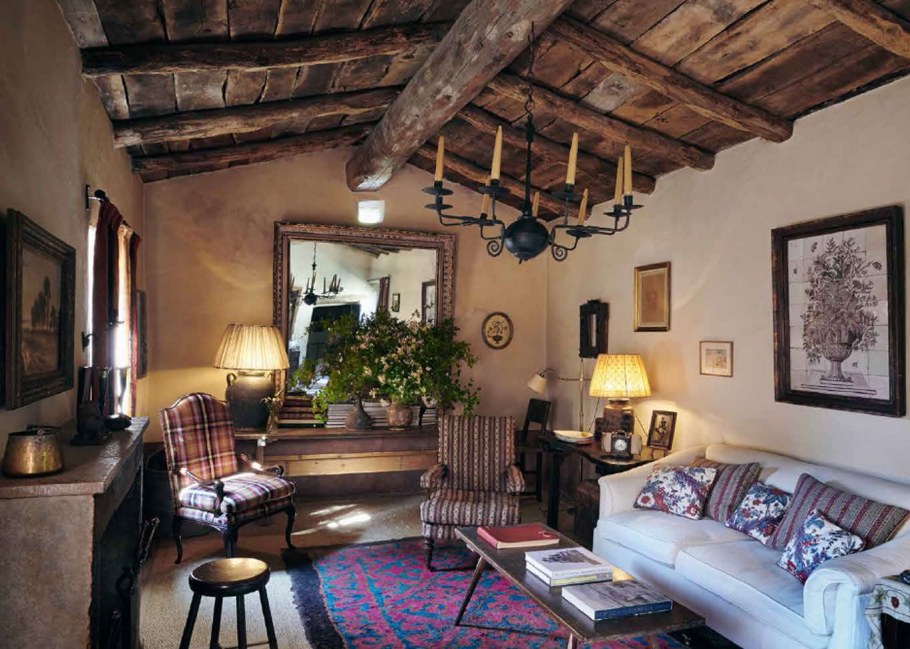 Французский деревенский домик интерьер