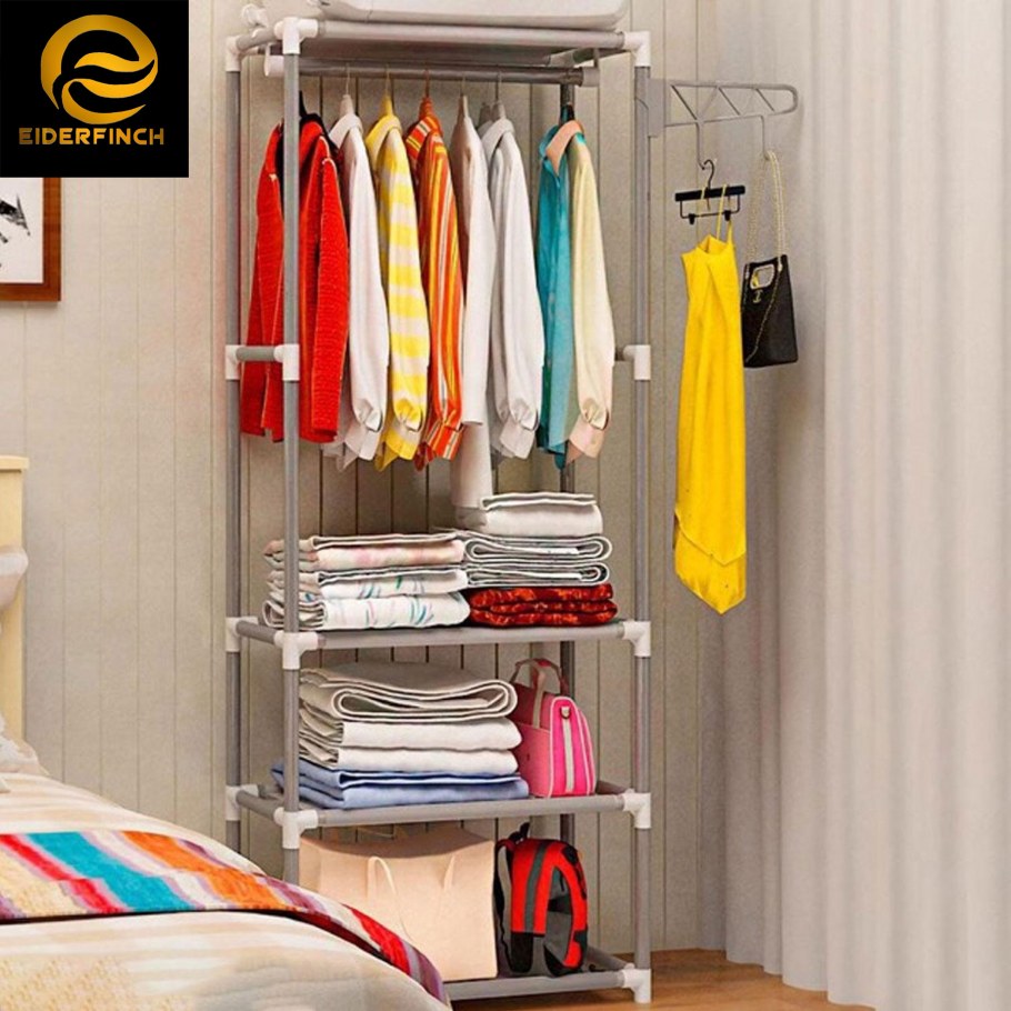 Открытый шкаф для одежды