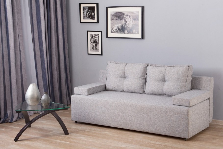 Диван-кровать хофф серый