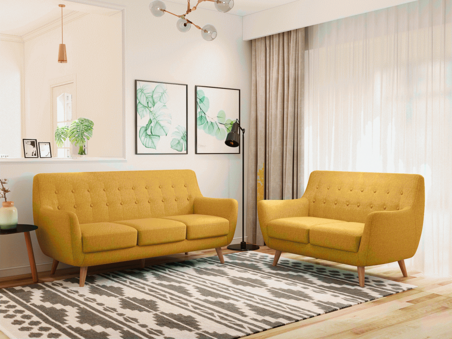 Диван Picasso трехместный