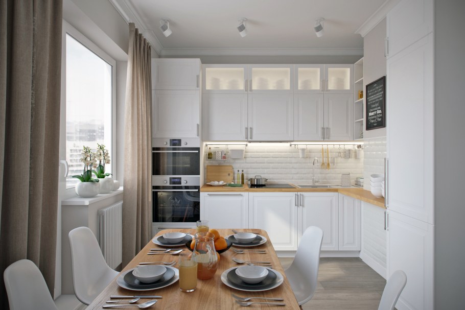 Скандинавский стиль кухня ikea