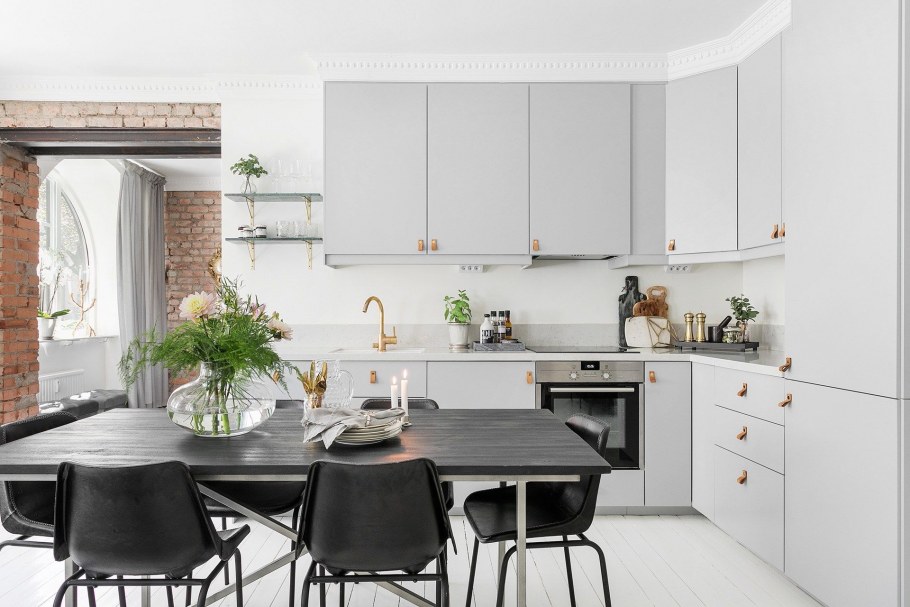 Кухня в шведском стиле