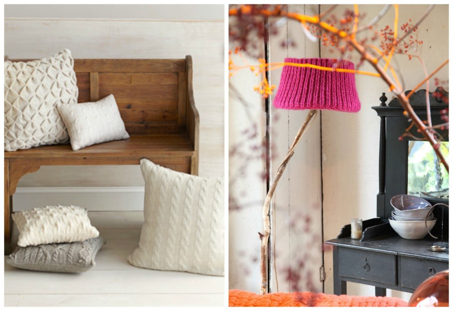 Тренды на вязаный интерьер