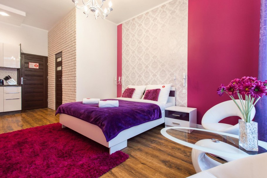 Сочетание холодных цветов в интерьере