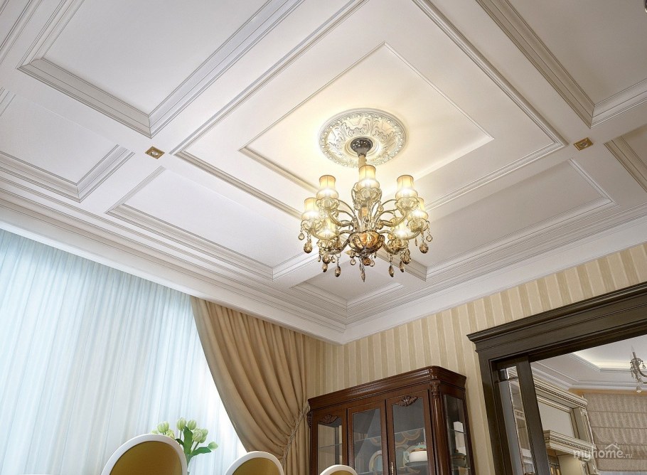 Кессонные потолки классика