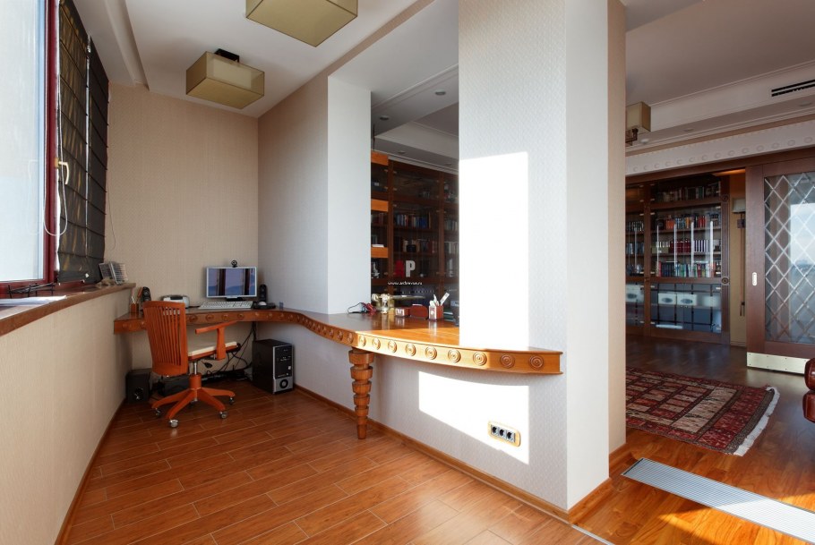 Присоединение балкона к комнате