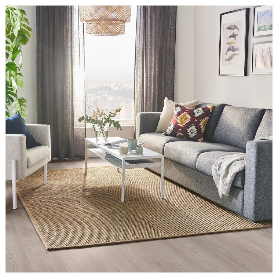 Stoense стоэнсе ковер, короткий ворс, классический серый170x240 см