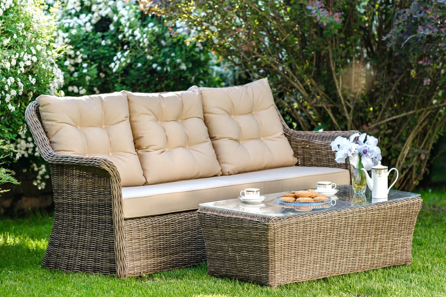 Ecodesign мебель из искусственного ротанга