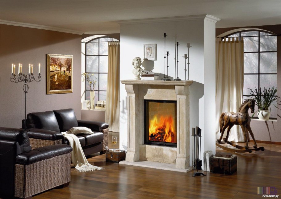 Дровяная топка Palazzetti Fire Inserto SF 74