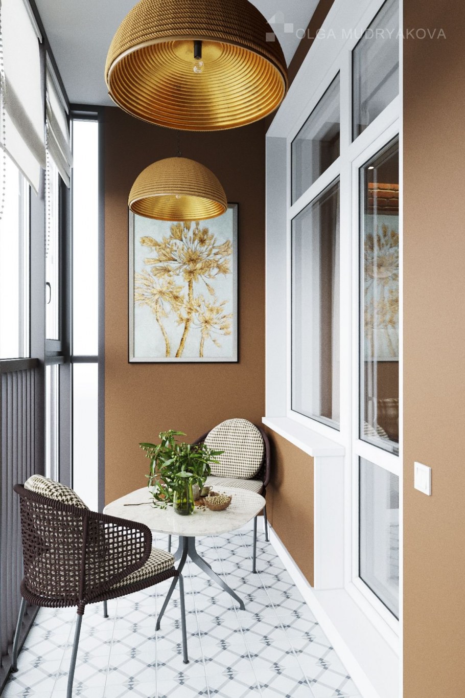 Крутой балкон