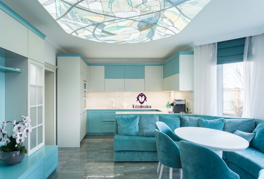 Кухня Тиффани в стиле Тиффани