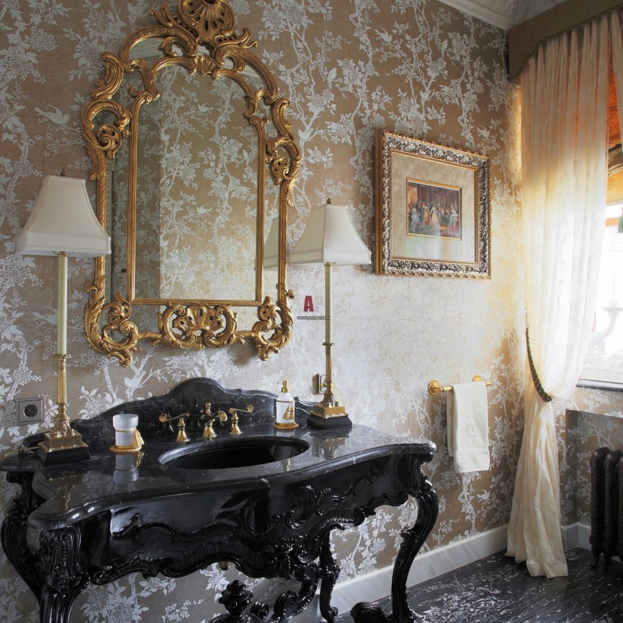 Спальня рокко бароко золото