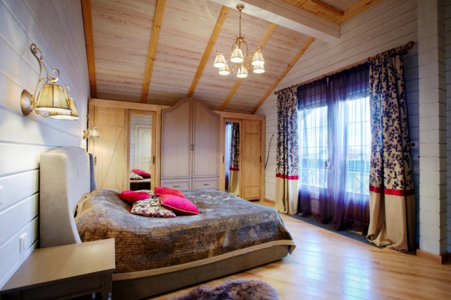 Спальня в загородном доме