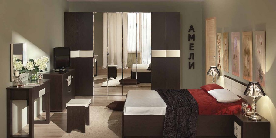 Спальня Амели венге Глазов