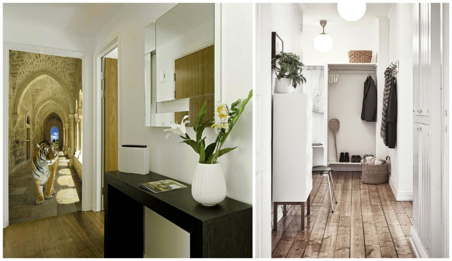 Фотообои в прихожую коридор хрущевки