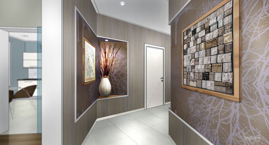 Прихожая для узкого коридора в хрущевке