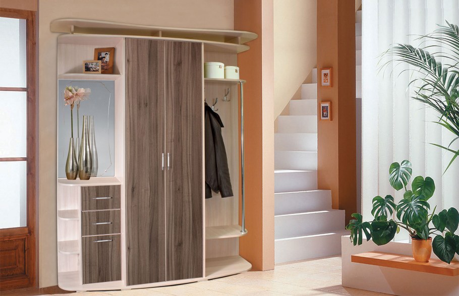 Прихожая Грация 1 венге/дуб молочный