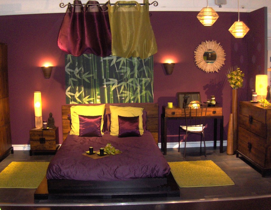 Спальня в этно стиле