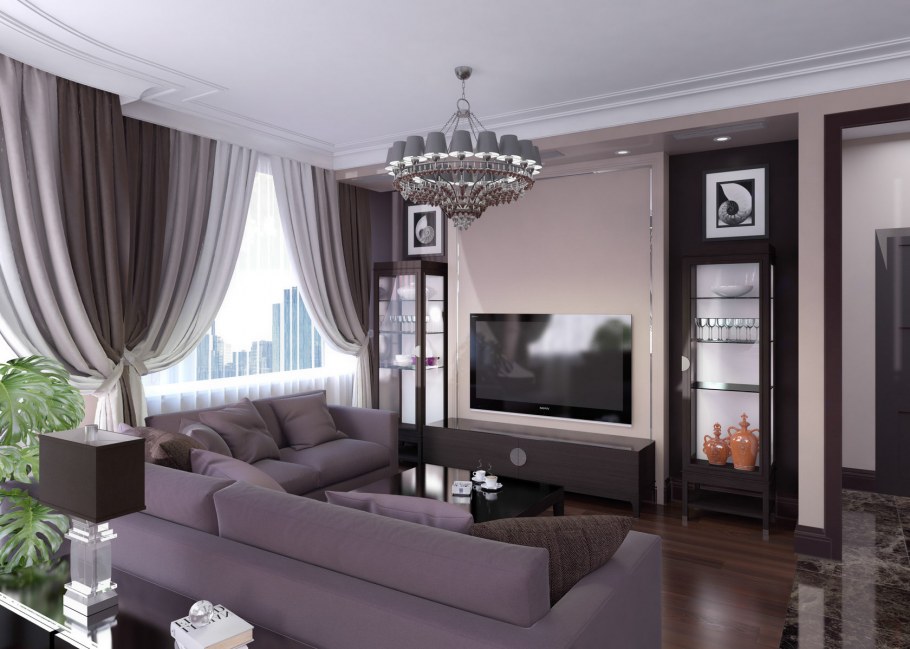 Проект гостиной