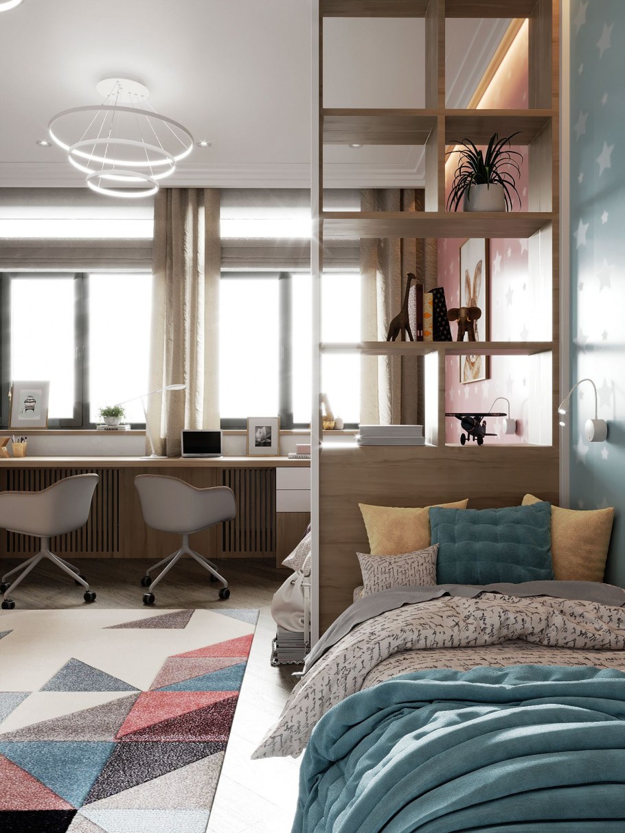 Модные подростковые комнаты