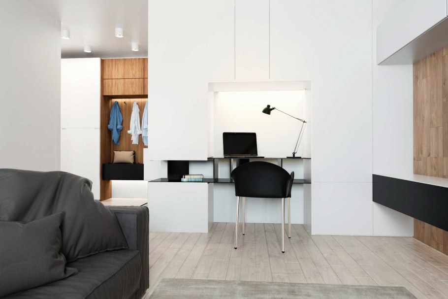 Квартира студия Минимализм