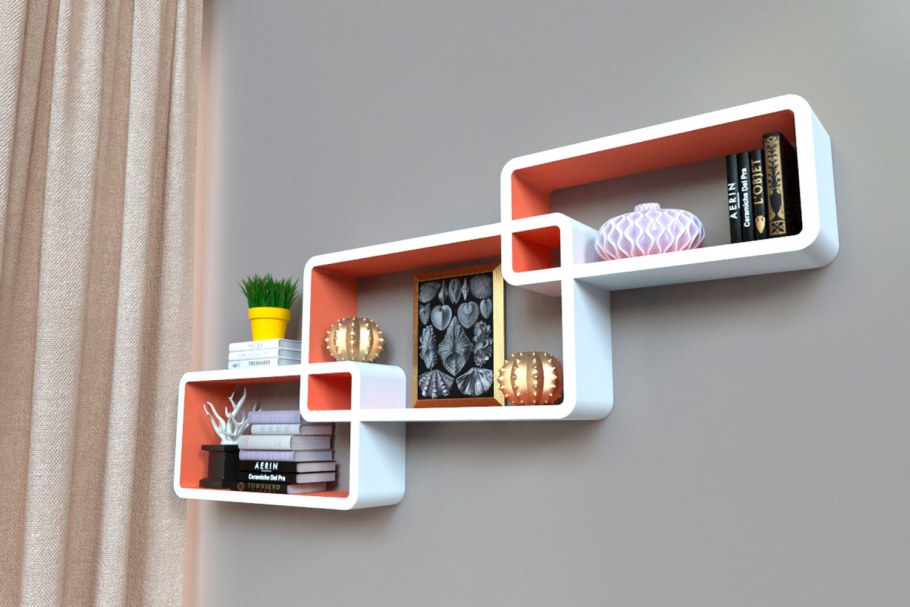 Квадратные полки