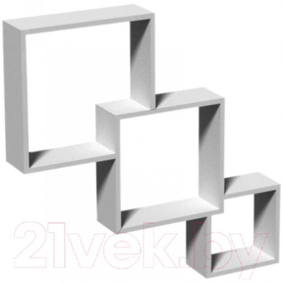 Квадратные полки