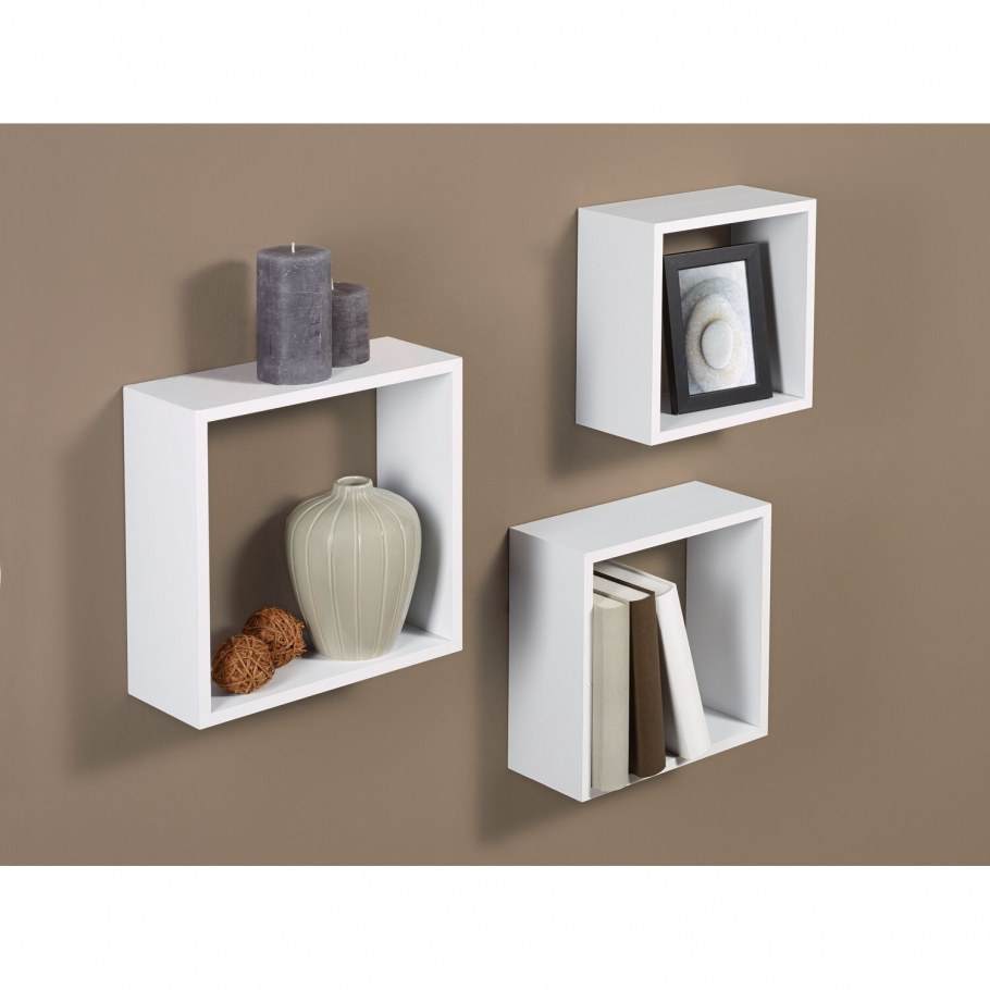 Комплект полок Мадрид белый черный 1,8см QWERTY