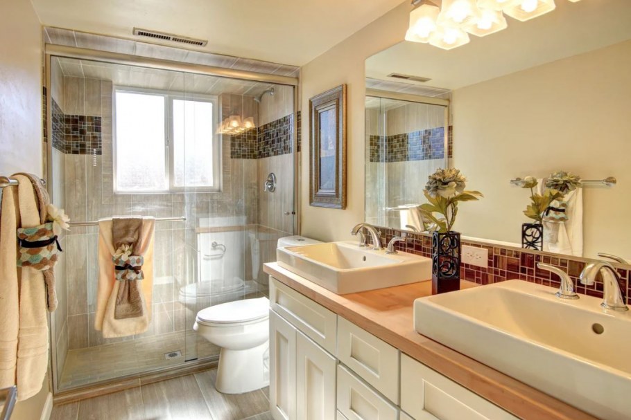 Декор маленькой ванны