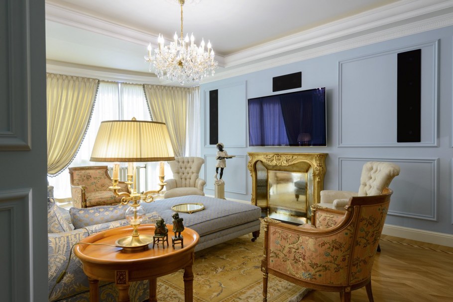 Стиль кухни Ампир, рококо.