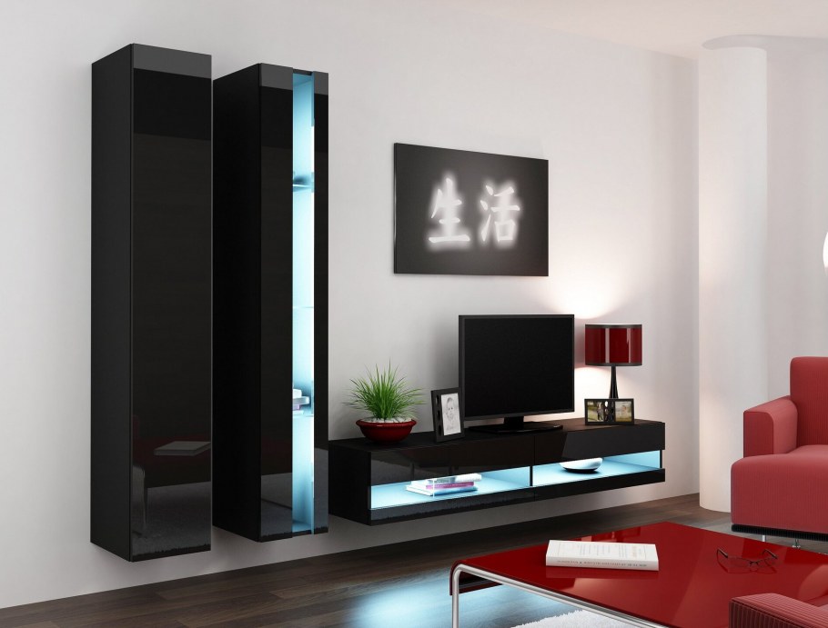 Стенка Горизонт мебель Монако