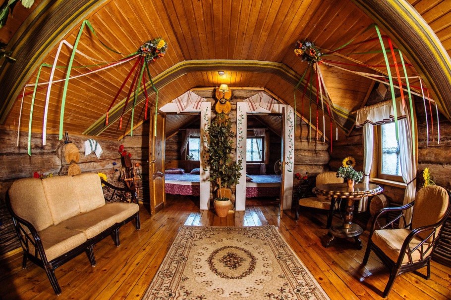 Интерьер в стиле русского Терема