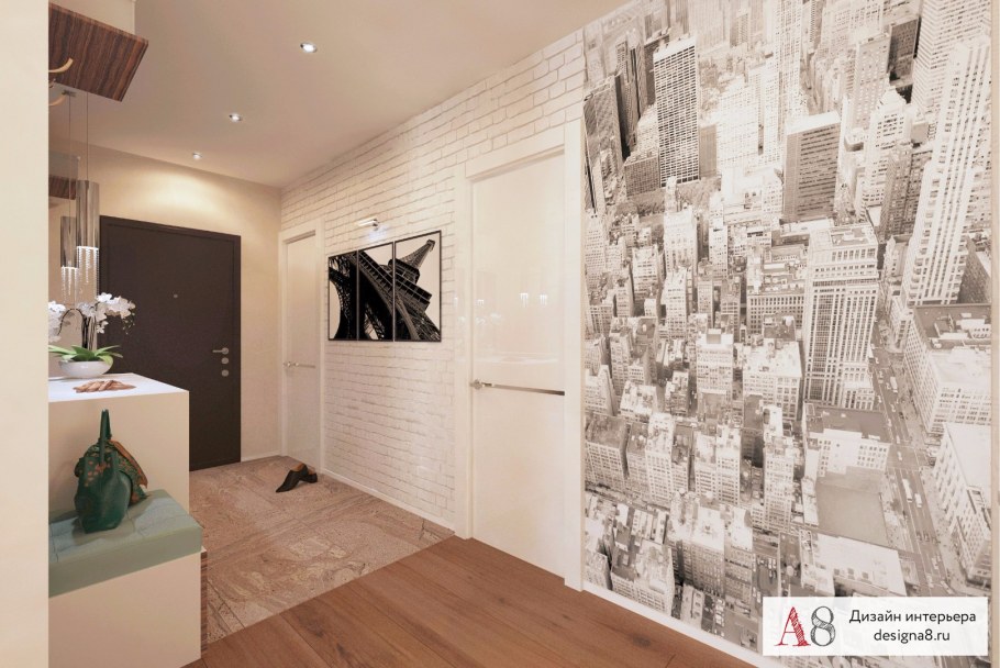 Отделка стен в стиле лофт