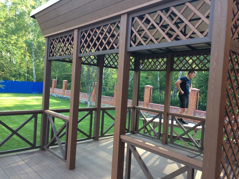 Эскизный проект беседки