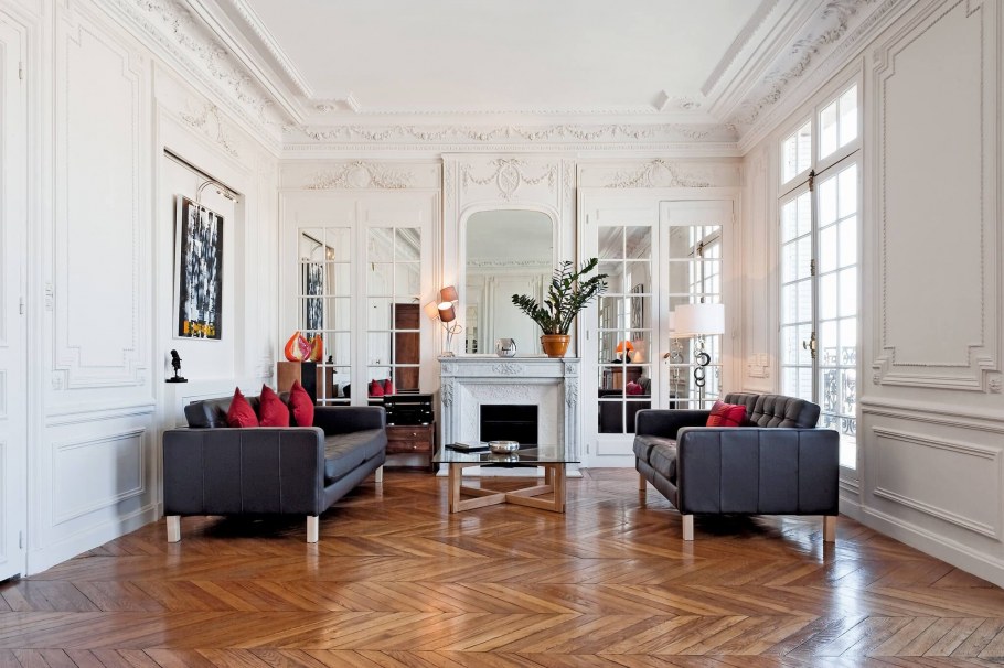 Парижский стиль в интерьере дома