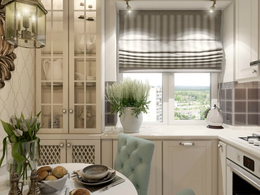 Шторы в неоклассическом стиле