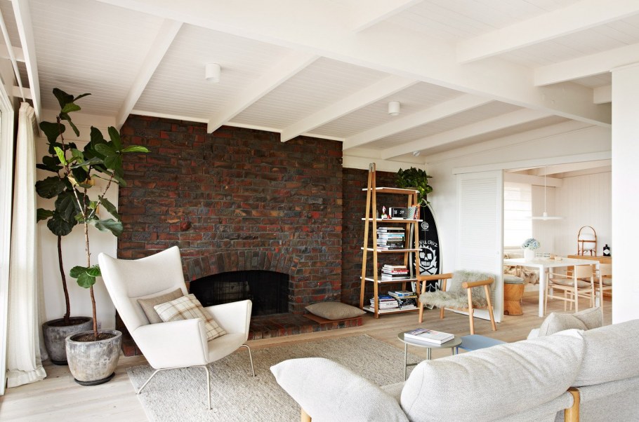 Скандинавский интерьер частного дома