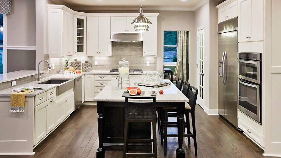 Кухни светло серого цвета