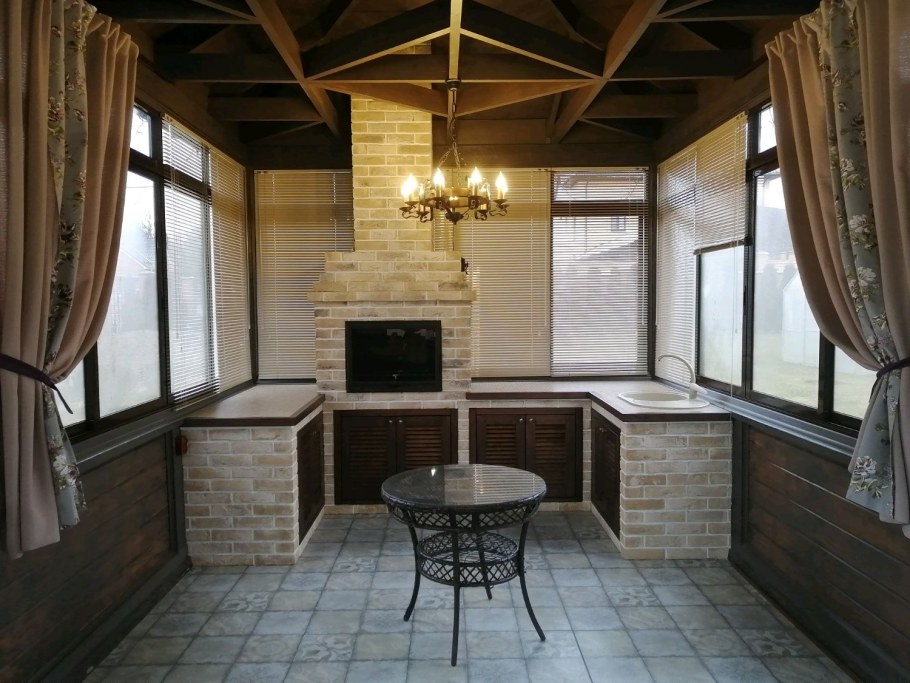 Терраса в стиле Прованс