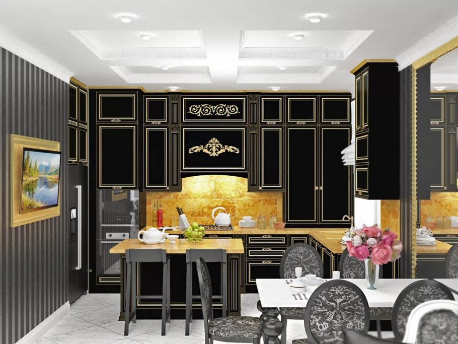 Кухня арт деко Kaiser ad